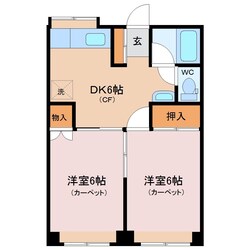 物件間取画像